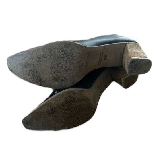 Euro Club Vintage lace up design leather boots made in Brazil black size 8.5 - Picture 10 of 12